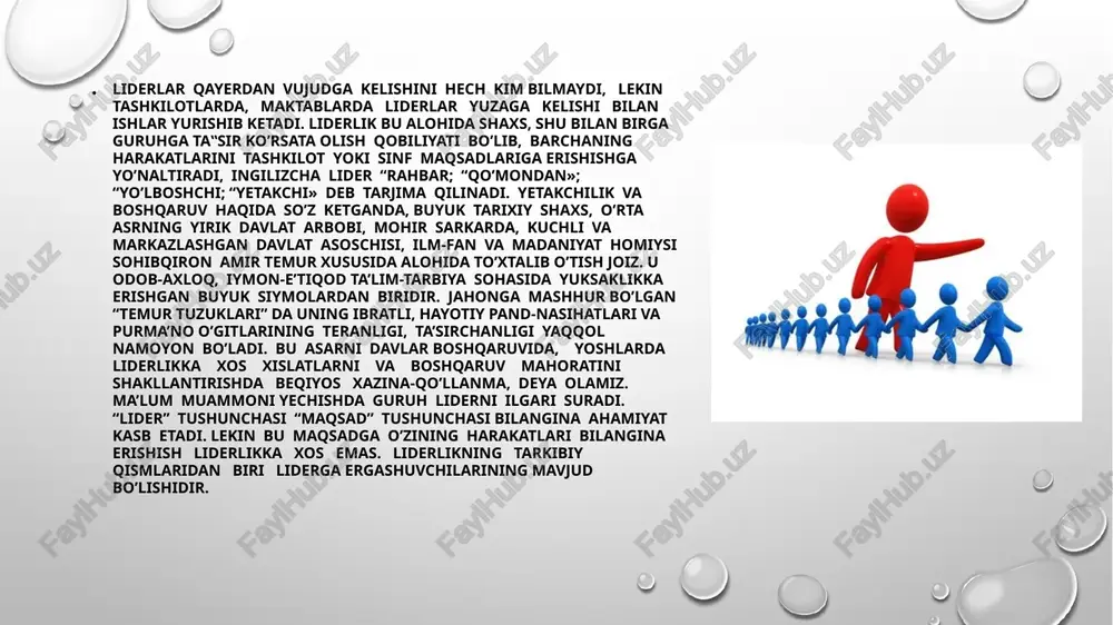 liderlik uslublari - Page 5