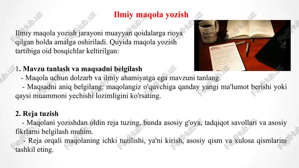 tezis va maqola yozish ko'nikmasi - Page 5
