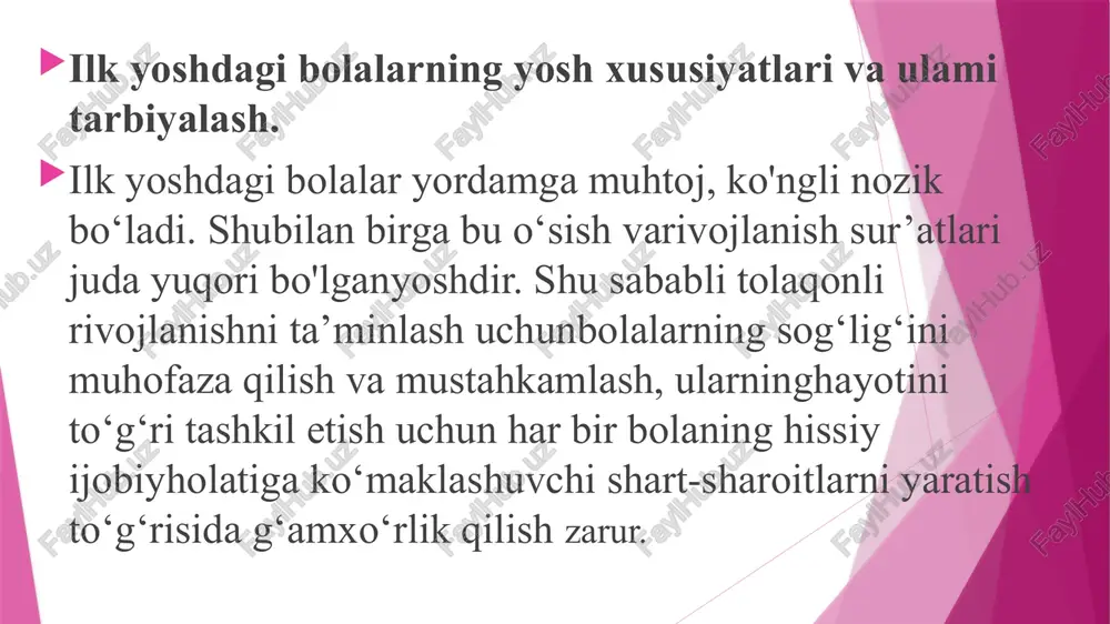maktabgacha yoshdagi bolalarning rivojlanishi va ta’lim tarbiyasi - Page 5