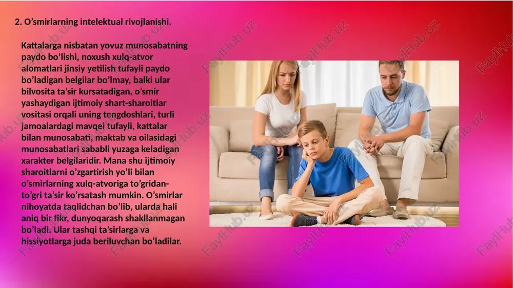 o'smirlik yoshining psixologik xususiyatlari - Page 5