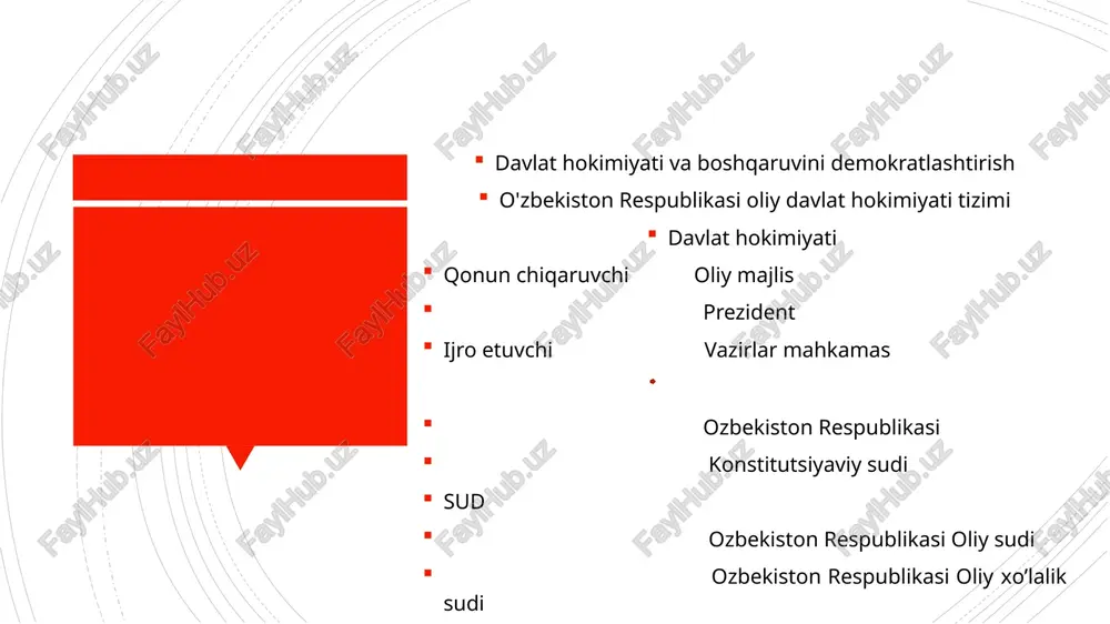 vofiqlashtirish amaldagi qonun hujjatlarida hokimliklarning 300 ga yaqin vazifa va funktsiyalari nazarda tutilgan. shundan 175 tasi, mazmun-mohiyatiga ko'ra, hokimlarning asosiy vazifalari toifasiga kirmaydi va turli idoralarning funktsiyalarini takrorlaydi. bu esa, ish sifati va ijro intizomiga salbiy ta'sir ko'rsatishi tabiiy /docprops/thumbnail.jpeg