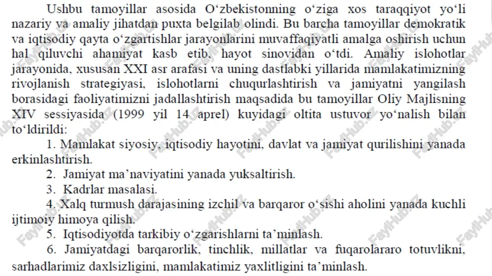 o'zbekistonning eng yangi tarixi fanidan taqdimot - Page 5
