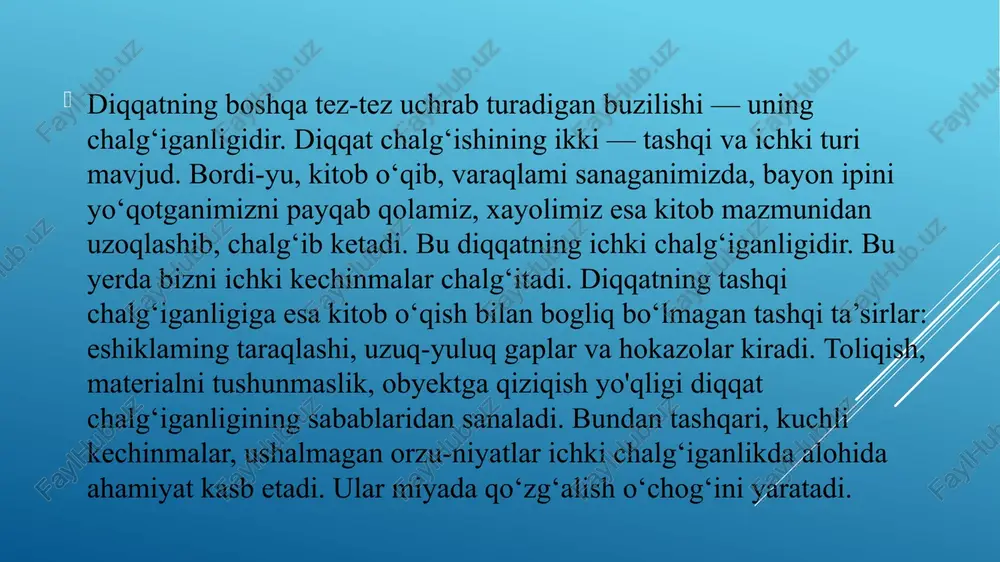 diqqatning ruhiy faoliyati - Page 5