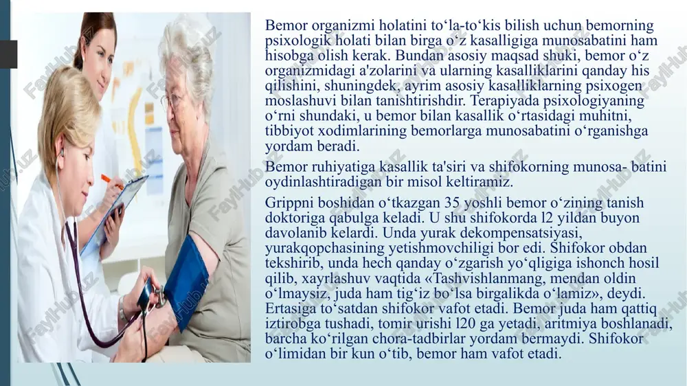 terapevtik bemorlar psixologiyasi - Page 5