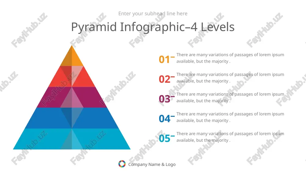 ong established fact that a reader . pyramid infographic–8 levels enter your subhead line here company name & logo your title here it is a long established fact that a reader . your title here it is a long established fact that a reader . your title here it is a long established fact that a reader . your title here it is a long established fact that a reader . your title here it is a long established fact that a reader . your title here it is a long established fact that a reader . your title here it is a long established fact that a reader . your title here it is a long established fact that a reader . your title here it is a long established fact that a reader will be distracted by the readable content a your title here it is a long …