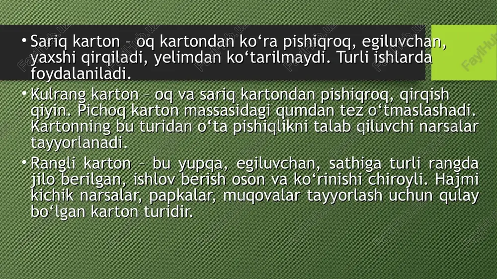 qog‘oz va karton bilan ishlash - Page 5