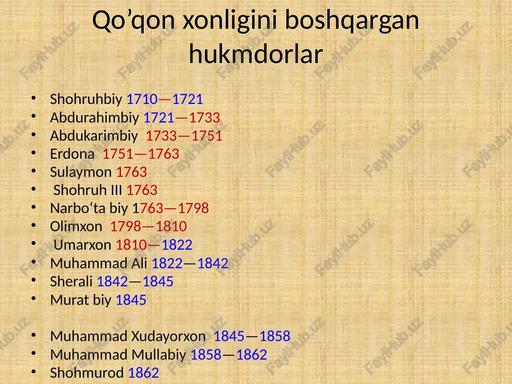 n mulla ro’zimuhammad “tarixi jahonnomayi” mulla niyoz xo’qandiy- «ibrat ul-xavoqin yoki tarixi shohruhiy abu ubaydulloh sultonxo’ja o’g’li “xulosat ul-ahvol” e’tiboringiz uchun rahmat tayyorladi: usmonova nargizabonu 1.wav 2.jpeg 3.png 4.jpeg 5.jpeg 6.png 7.png 8.png 9.jpeg 10.jpeg 11.png 12.png 13.png 14.jpeg 15.jpeg 16.png 17.jpeg 18.png /docprops/thumbnail.jpeg