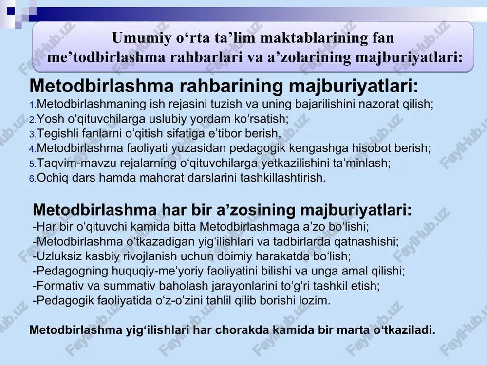 metodik xizmatlar tashkil qilish - Page 5