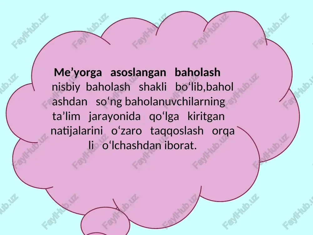me’yorga asoslangan baholash - Page 5