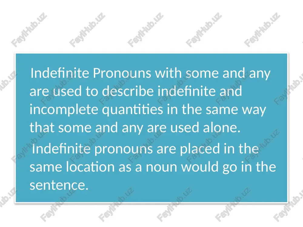 indefinite pronouns - Page 5