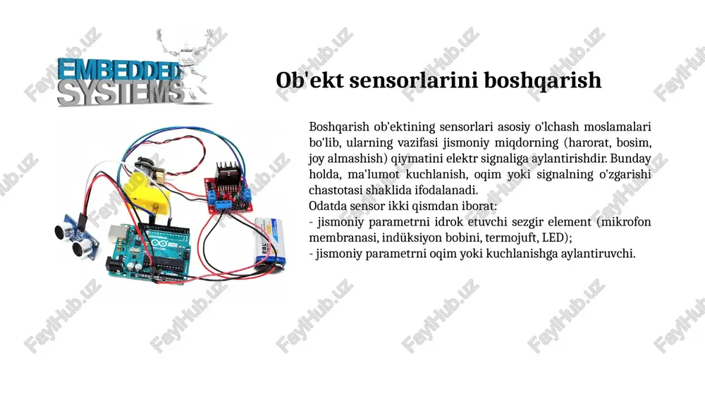 aqat oraliq natijalarni vaqtincha saqlashgina emas va yana inversiyalash va surish kabi oddiy operatsiyalarni ham bajarishdir. jamlovchi-ko‘paytiruvchidan tashqari signal protsessori (sp) o‘z tarkibida surishning apparatli qurilmasiga egadir. aslida operandalarni berilgan ikkilik songa chapga yoki o‘ngga surishni arifmetik-mantiqiy qurilmada (amq) ham amalga oshirish mumkin, biroq bunda alohida buyruqlar talab qilinadi. signal protsessorlarni apparatli suruvchilari operandalarni uzatish va yuklashda mahsus buyruqlarni ishlatmasdan amalga oshiradi. signal protsessorlarida shuningdek konveyerli ishlov berish ishlatiladi. konveyerli ishlov berishda buyruqni bajarish masalasi bir necha joriy etish bosqichlariga ajratiladi. bosqichlarni ketma-ket ulanishi va ularni vaqt bo‘yicha ustma-ust tushirish oddiy protsessorlardagidek amalga oshiriladi. bundek arxitekturaning o‘tkazish xususiyati vaqt birligi ichida konveyerdan o‘tkazilgan buyruqlar soni bilan aniqlanadi. katta uzunlikdagi buyruq so‘zlariga ishlov berish katta uzunlikdagi buyruq so‘zlariga ishlov berish (very long instruction word - vliw) bitta taktda ishlov beriladigan buyruqlar sonini jiddiy oshirish imkonini beradi. bundek buyruqlar bir necha qisqa buyruqlar birlashmasidan iborat, ularni bajarish uchun bir necha parallel ishlovchi …