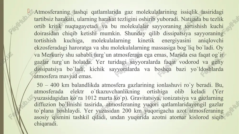haroratli dog`lar - oqimlar vujudga keladi (3 -40s dan yuqori bo`lganda “el nino”, yoki shunchaga past bo`lganda “lya nina”). bunday oqimlar har ikki –uch yilda hosil bo`ladi. har bir bunday xodisaning energiyasi, xirosimaga tashlangan atom bombasi energiyasidan million barobar katta. okean osti zilzilalarida bazi xollarda chuqurlikdagi sovuq suvlarni okean yuzasiga chiqib qolishi kuzatiladi. bu sovuq suvlar diametri 500 km gachayetishi mumkin. bu oqimlar sutkadan ko`proq vaqtgacha saqlanib, atmosferada har hil xodisalarga sabab bo`ladi.