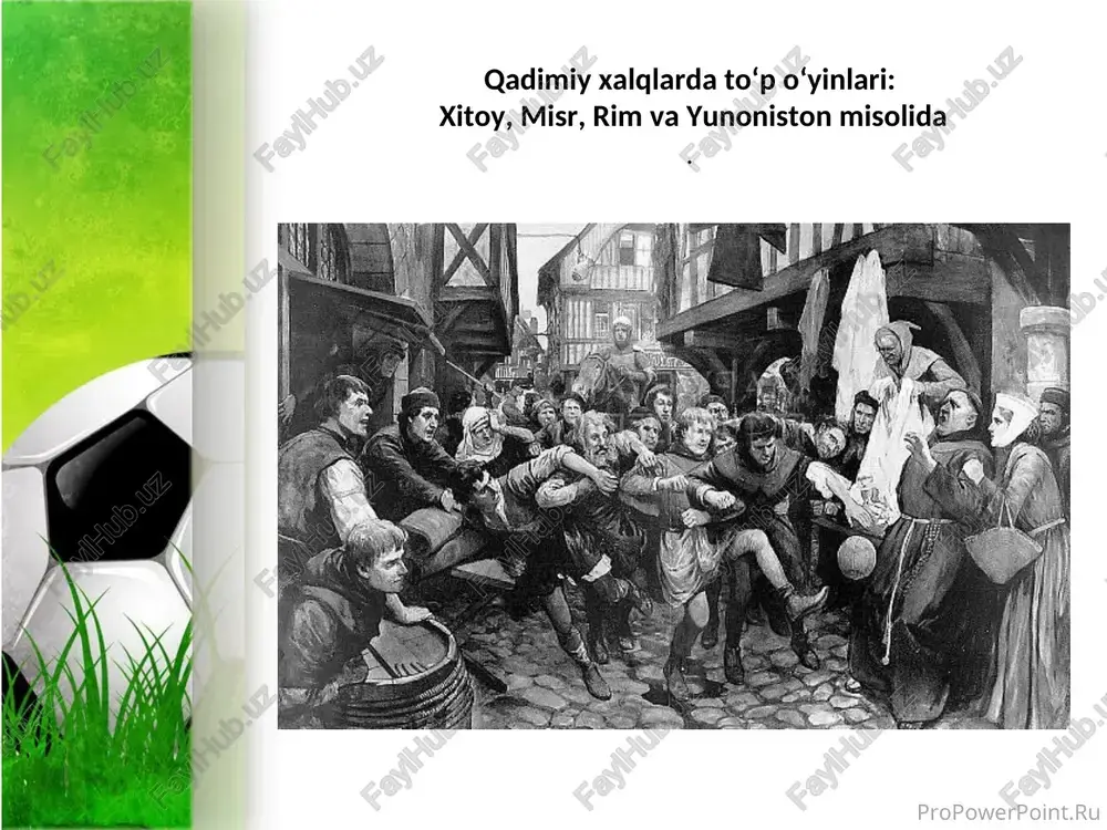 futbol o‘yinining rivojlanishi tarixi va rivojlanish bosqichlari - Page 5