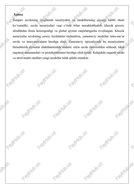 izmni hisobga olish kerak. kelajakda raqamli savdo va atrof-muhit omillari yangi modellar talab qilishi mumkin.
