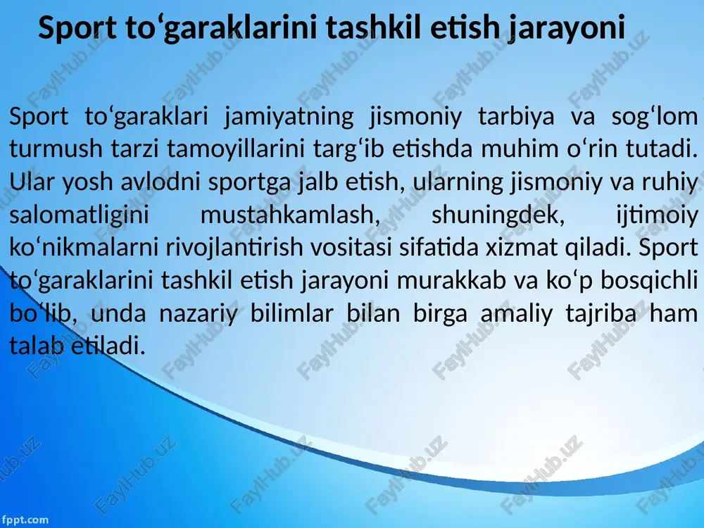 sportturlaribo‘yichi to‘garaklarni tashkil qilish va o‘tkazish - Page 5