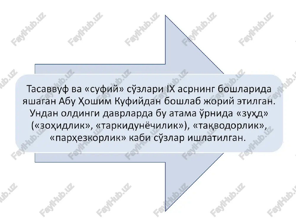 ilk islom davrida tasavvufiy qarashlar, sahobalar va tobeiylar davrida zuhd - Page 5