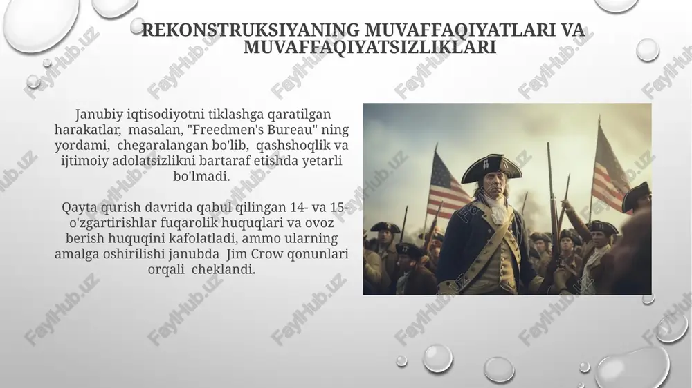 aqsh fuqarolar urushi va undan keyingi taraqqiyot - Page 5