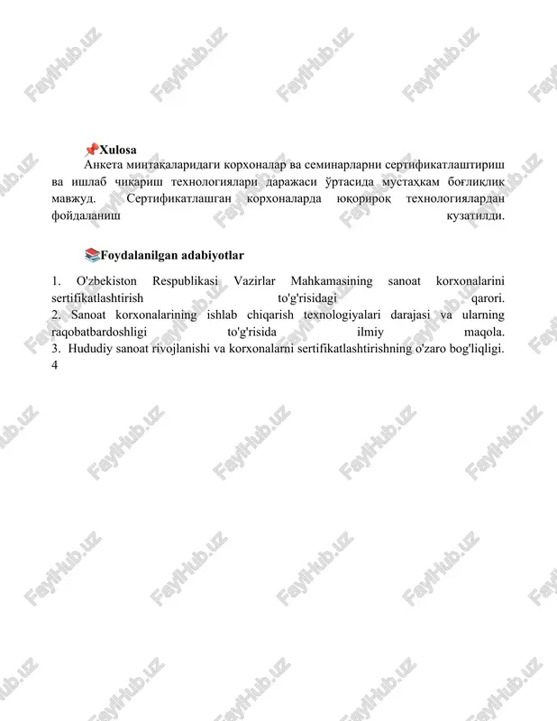 ask mintaqa va ustaxonalarida ishchi orinlarini shaxodatlash va ishlab chiqarish texnik darajasi - Page 5
