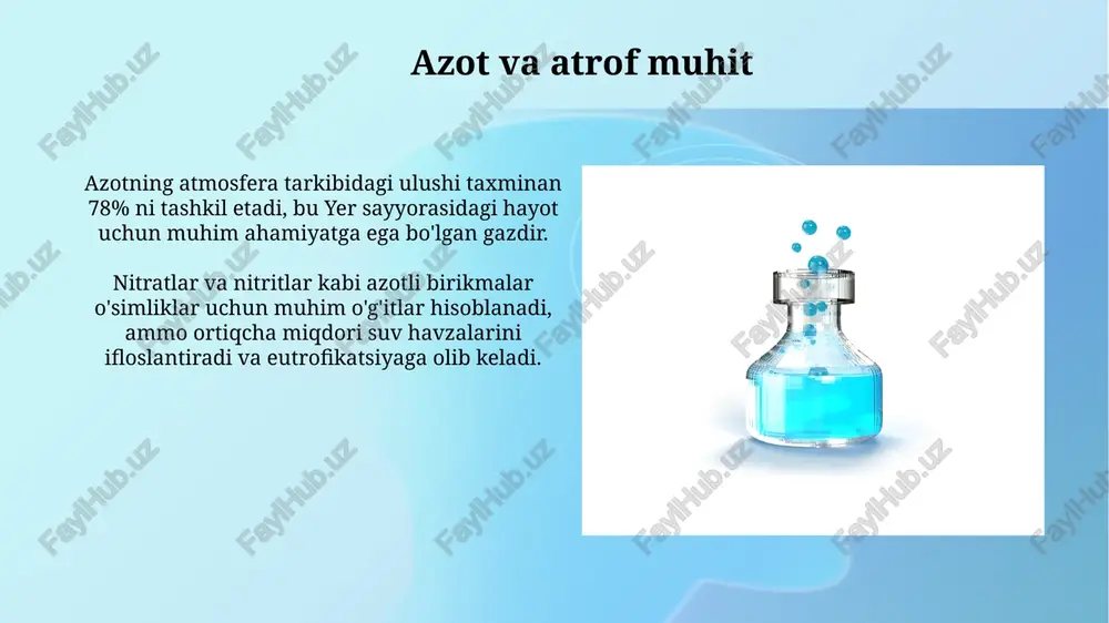 azotning kimyoviy xossalari - Page 5