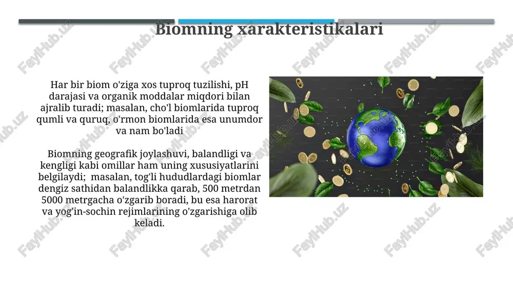 bioma va biologik xilma xillik - Page 5