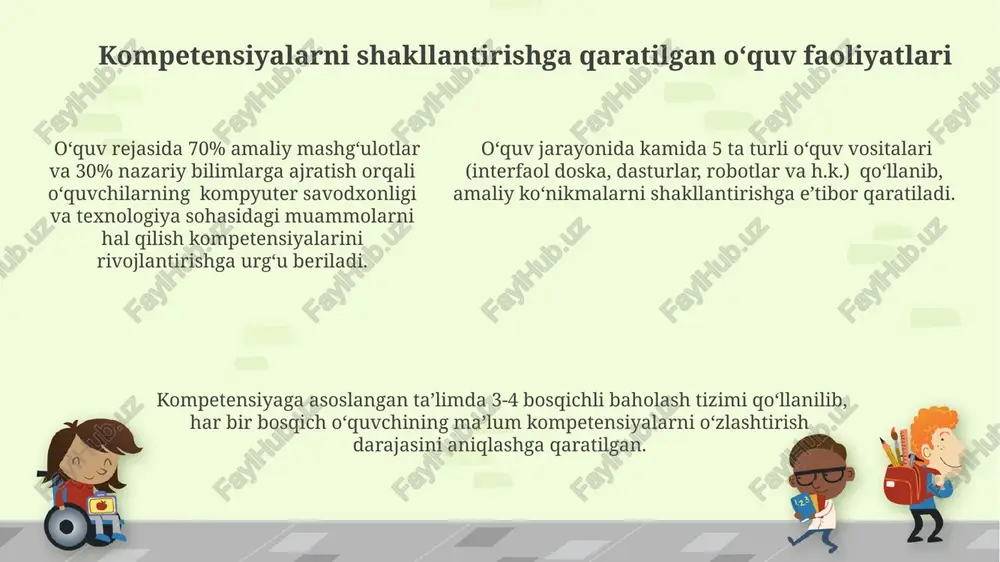 boshlang‘ich sinf texnologiya darslariga kompetension yondashuv - Page 5