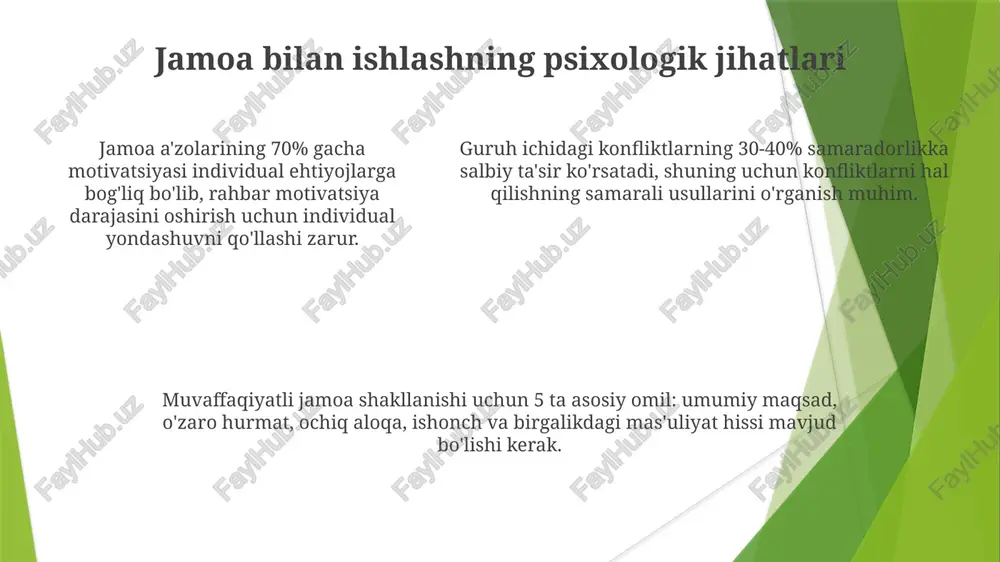 boshqaruvning pedagogik-psixologik xususiyatlari - Page 5