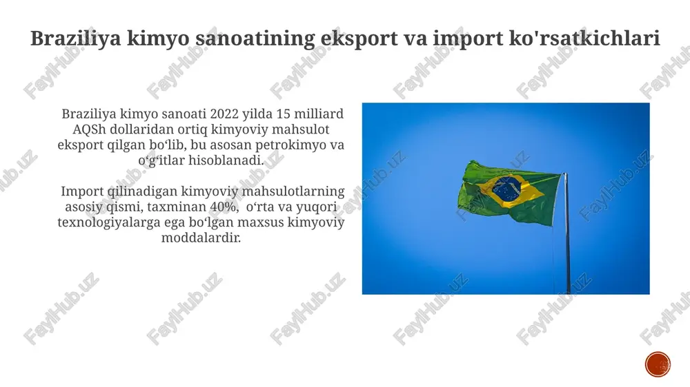 braziliya kimyo sanoati - Page 5