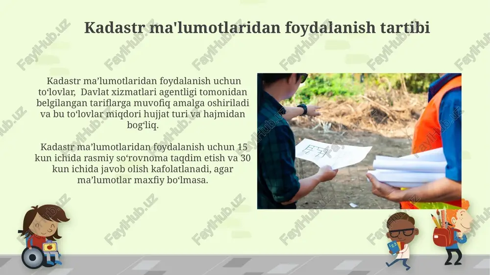 davlat yer kadastrini yuritish tartibi - Page 5