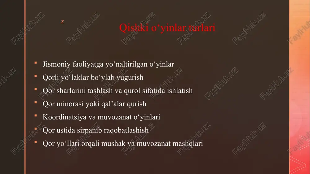 qishki oʻyinlarni tashkil etish. - Page 5