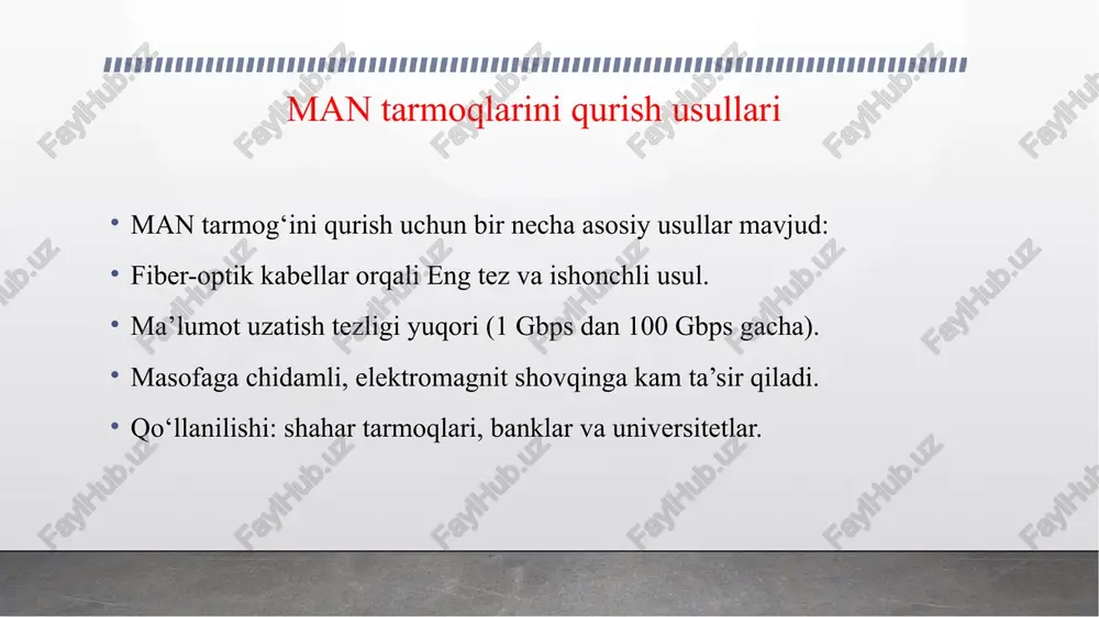 shahar tarmoqlari (man) va ularning qurilish usullari. - Page 5