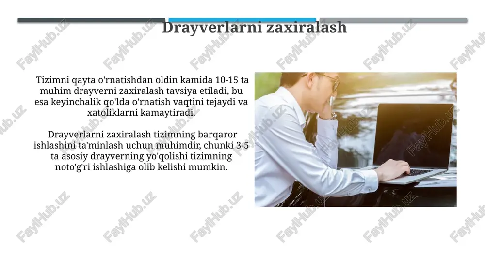 drayverlar kompyuterlarga qanday òrnatiladi - Page 5