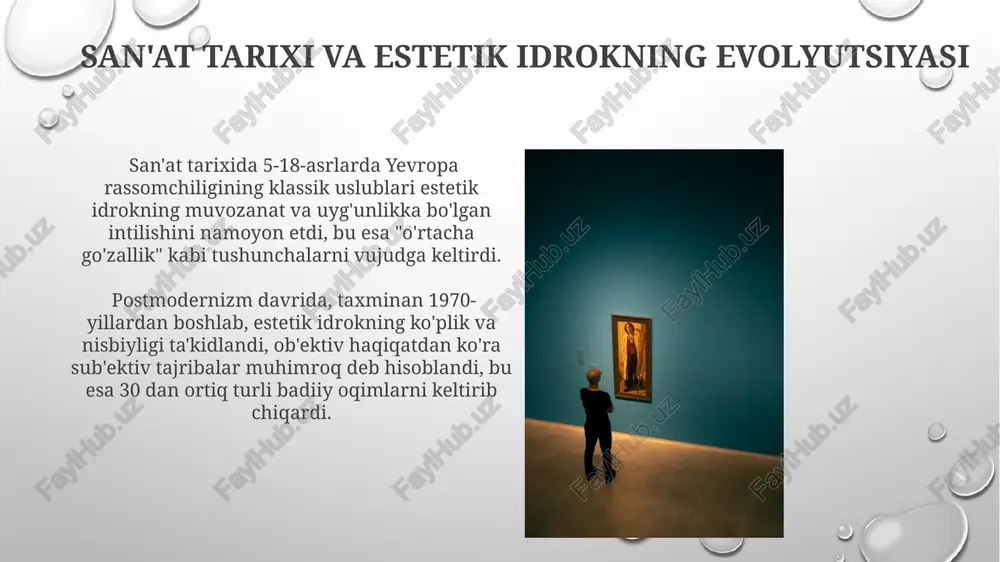 estetik idrok etishning badiiy asariant ahamiyati - Page 5