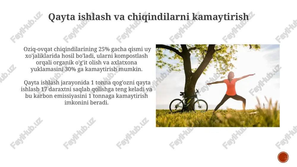 ekologiya va sog'lom hayot tarzi - Page 5