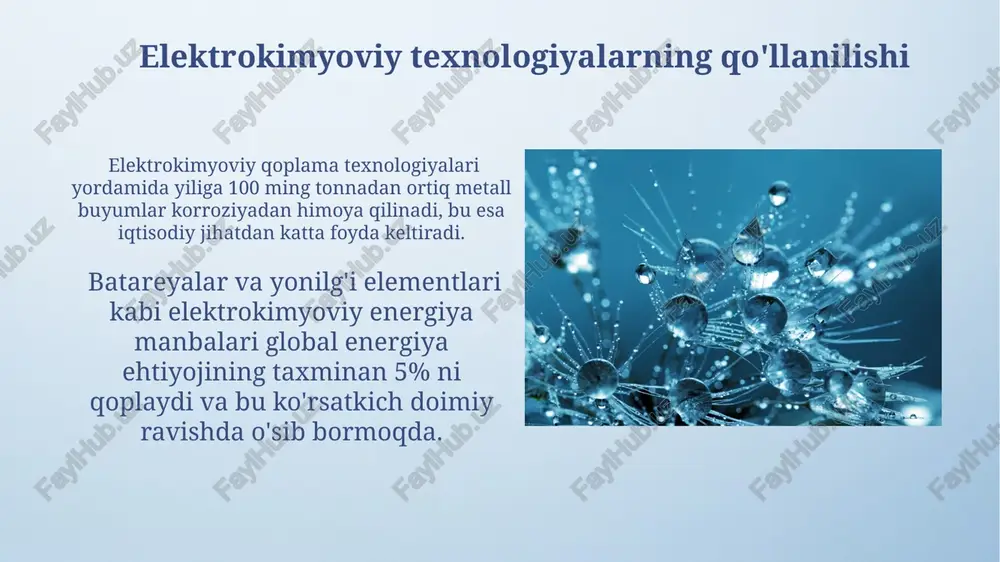 elektrokimyo eritma va suyuqlanmalarda boradigan jarayonlar - Page 5
