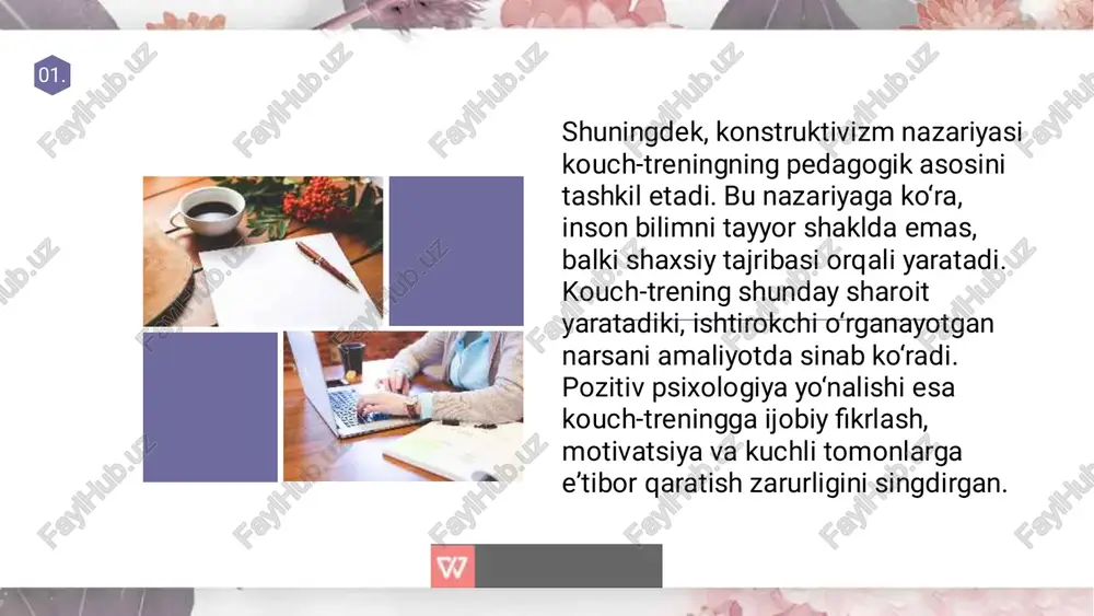 kouch trening asosida liderlik koʻnikmalarini shakllantirish - Page 5