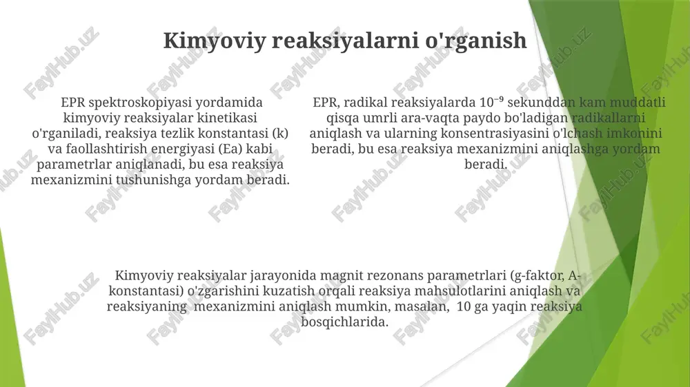 epr spektroskopiyasining kimyoda qo'llanilishi - Page 5
