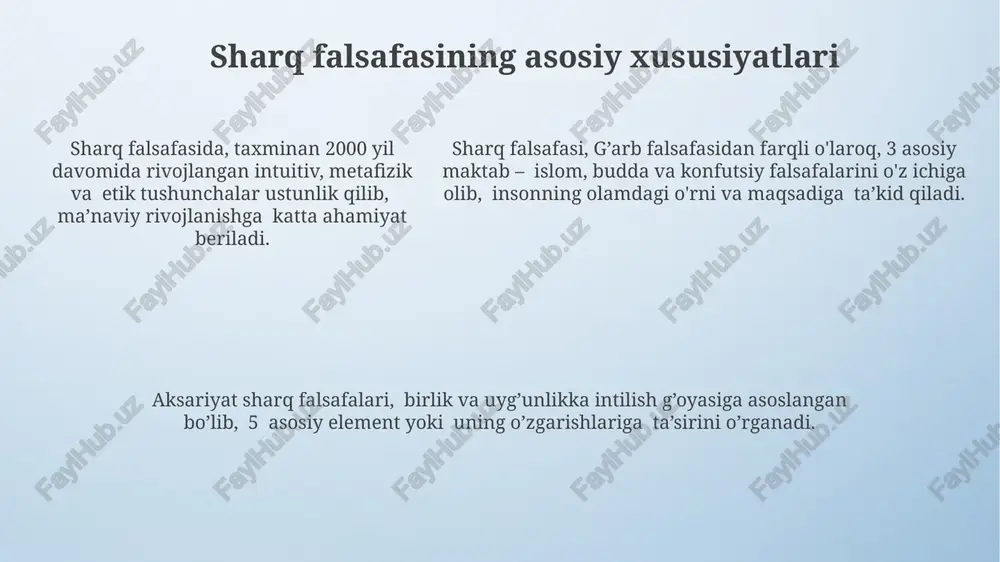 sharq va g'arb falsafasi o'rtasidagi farqlar - Page 5