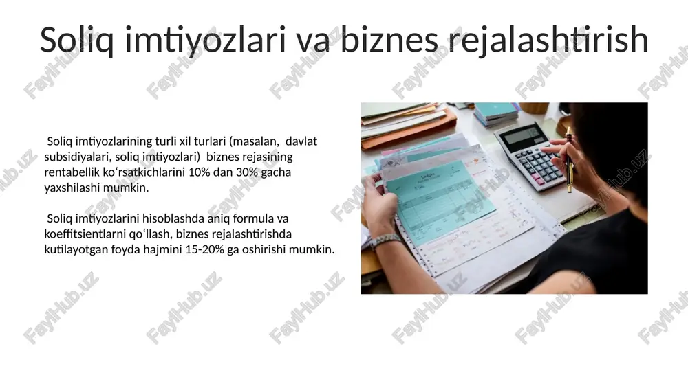 soliq imtiyozlari va investitsiyalar - Page 5