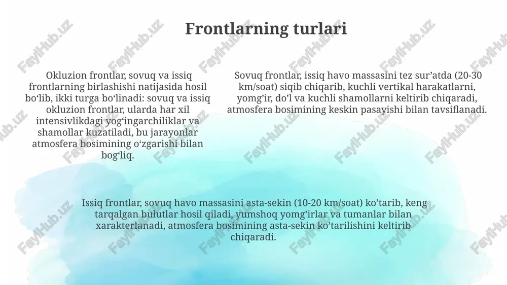 havo massalari va frontlarini tahlil qilish - Page 5