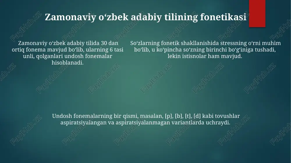 zamonaviy oʻzbek adabiy tilining rivojlanishi va maqsad predmentlari - Page 5
