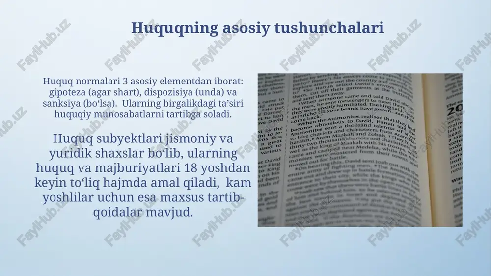 huquqiy normalar va ularning turlari - Page 5