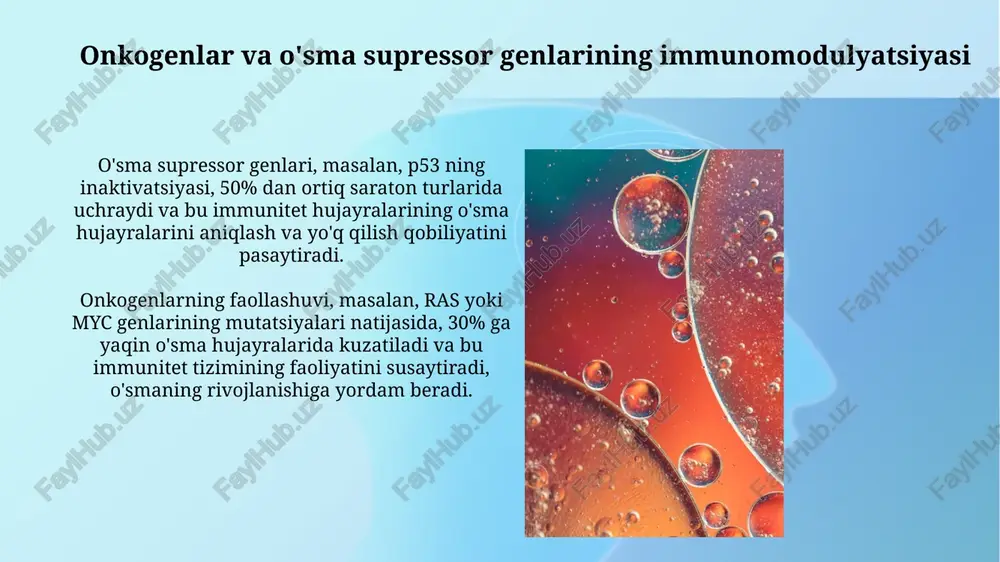 immunopatalogiya va o'sma hujayralari kelib chiqishi - Page 5