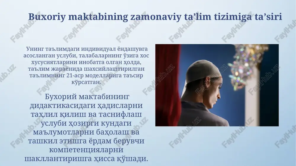 imom al-buxoriyning pedagogik gʻoyalari - Page 5