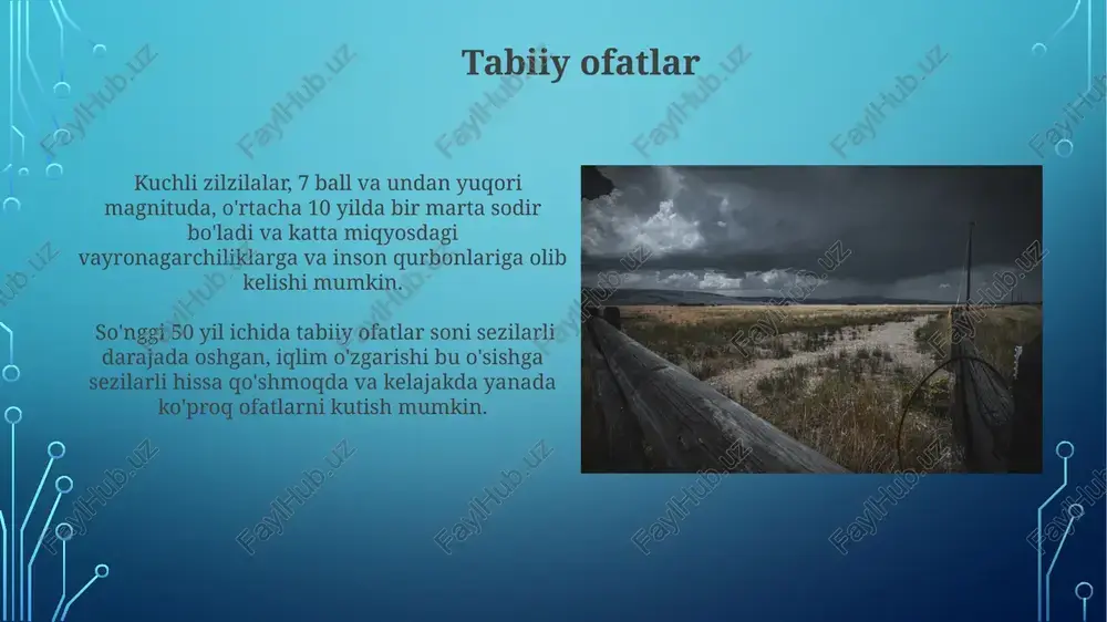 iqlim va ob-havo tushunchalari - Page 5