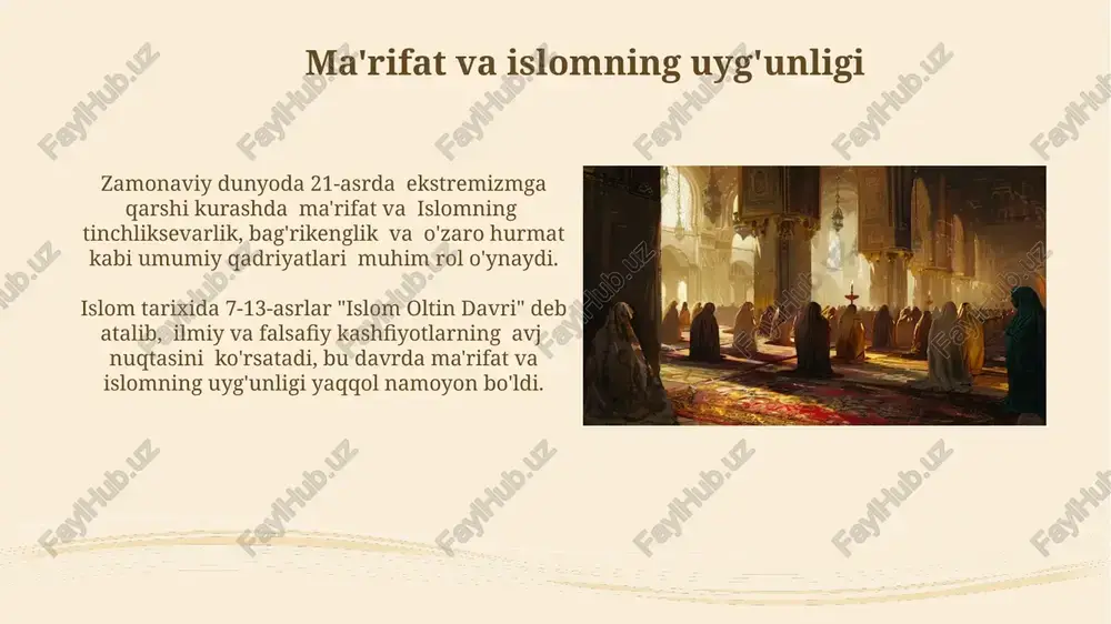 islom qadriyatlarining zamonaviy dunyodagi ahamiyati - Page 5