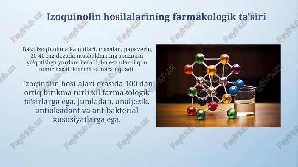 izoxinolin hosilalari - Page 5