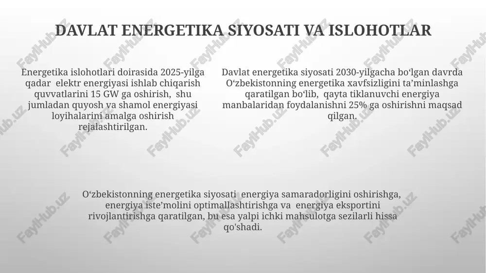 oʻzbekiston energetika xavfsizligi - Page 5