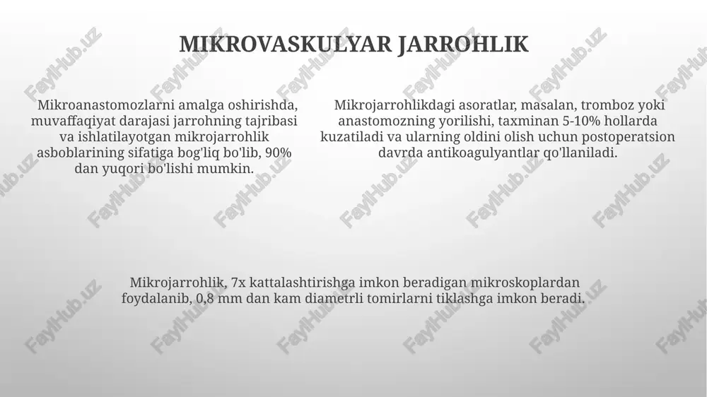 shtiradi va periferik neyropatiya alomatlarini kamaytiradi. og‘riqni boshqarish uchun analjeziklar, masalan, 500-1000 mg paratsetamol yoki nsaidlar buyuriladi, shish va yallig‘lanishni kamaytirish uchun esa fizioterapiya usullari qo‘llaniladi. konservativ davolashda, shikastlanish darajasiga qarab, 2-6 hafta davomida gips yoki shinalar qo‘llaniladi, bu esa nervlar va qon tomirlarining tiklanishiga yordam beradi. fizioterapiya va ergo terapiya fizioterapiya periferik nerv shikastlanishlarida og‘riqni kamaytirish, shishni yo‘qotish va harakatlanish doirasini 30-40% ga oshirishda yordam beradi, bu esa bemorning reabilitatsiyasi tezlashishiga olib keladi. ergo terapiya jarohatlangan o‘zgarishlarni to‘liq tiklashga qaratilgan bo‘lib, qo‘lning nozik motor funksiyalarini qayta tiklash uchun 6-8 hafta davom etadigan mashqlar dasturini o‘z ichiga oladi. ergo terapiya jarohatlangan o‘zgarishlarni to‘liq tiklashga qaratilgan bo‘lib, qo‘lning nozik motor funksiyalarini qayta tiklash uchun 6-8 hafta davom etadigan mashqlar dasturini o‘z ichiga oladi. prognoz nervlarning shikastlanish darajasi va to'liq tiklanish vaqti, 50% hollarda 6 oygacha davom etadi, ammo og'ir holatlarda 12 oydan ko'proq vaqt talab qilinishi mumkin. to'liq funksiyaning tiklanishiga erishish …