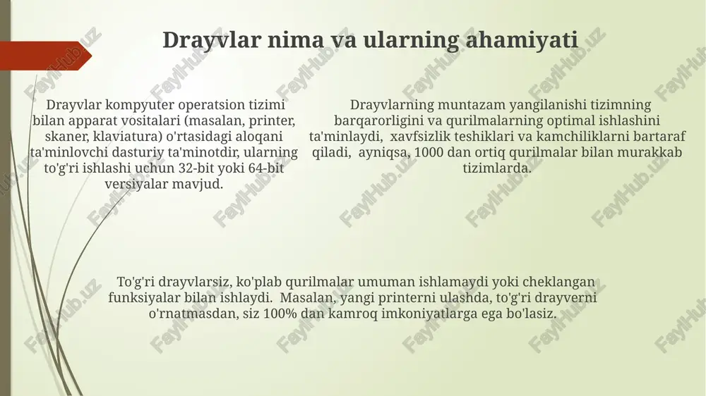 avtomatik drayvlar o'rnatish - Page 5