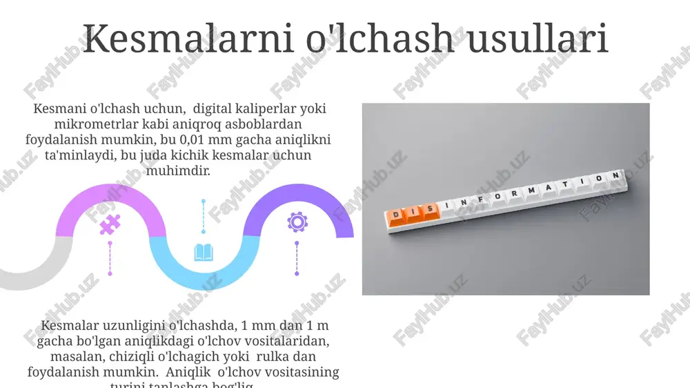 kesmalarni taqqoslash va oʻlchash - Page 5